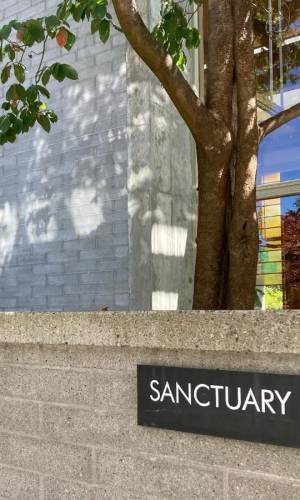 900 sanctuary sign